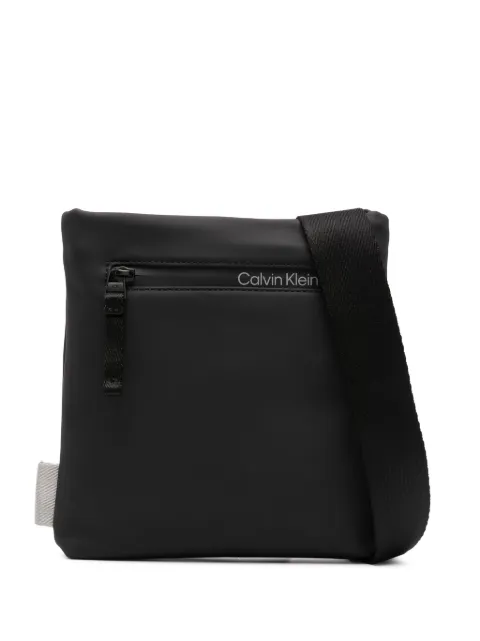Calvin Klein logo-print crossbody bag