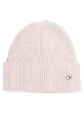 Calvin Klein Re-lo ribbed-knit beanie - Grey