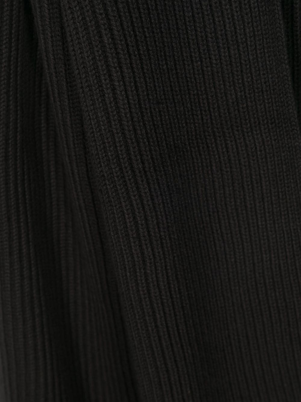 Calvin Klein Twee ribgebreide sjaals - Zwart