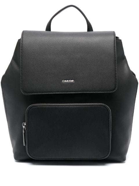 Calvin Klein Must logo-plaque backpack