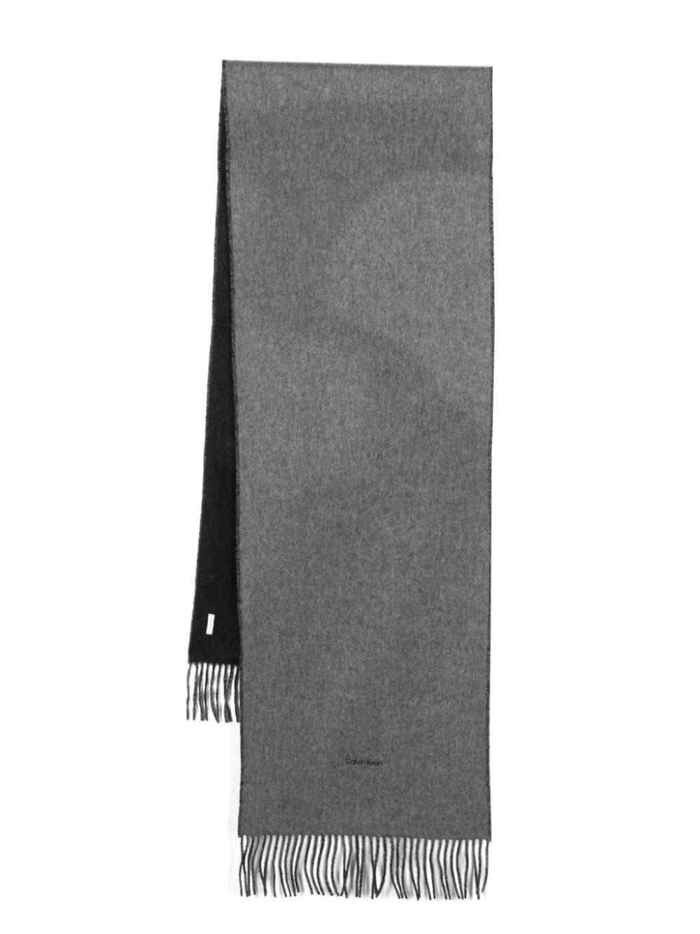 Calvin Klein Sjaal met geborduurd logo Zwart