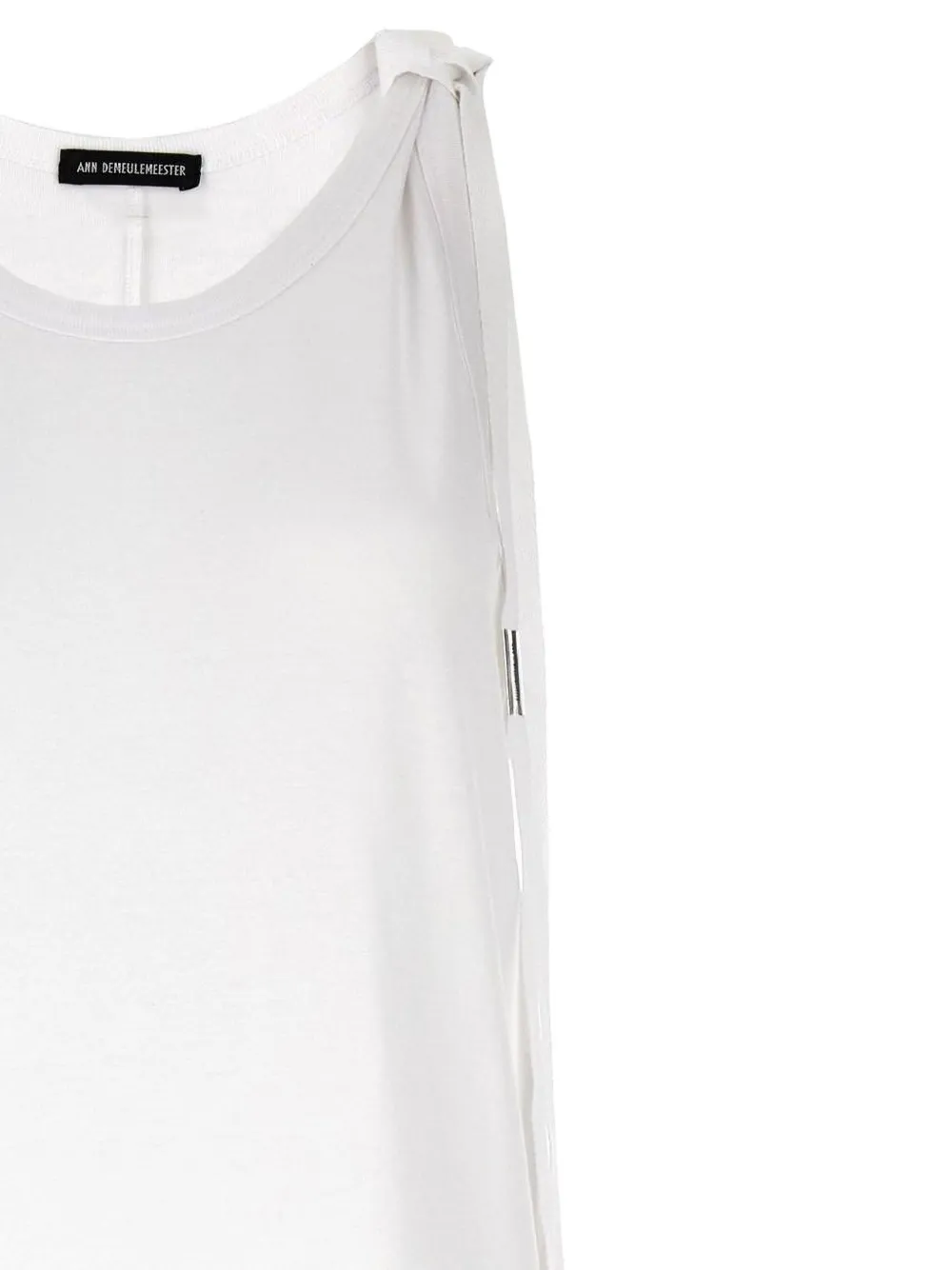Ann Demeulemeester X-Long flared jurk Grijs
