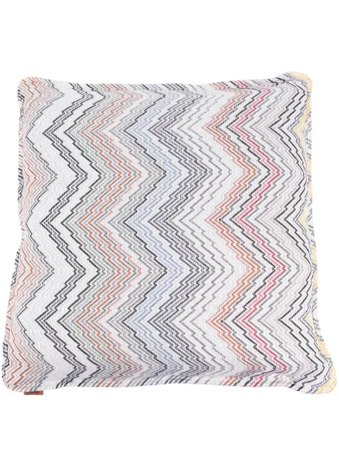 Missoni Home zigzag-print jacquard cushion