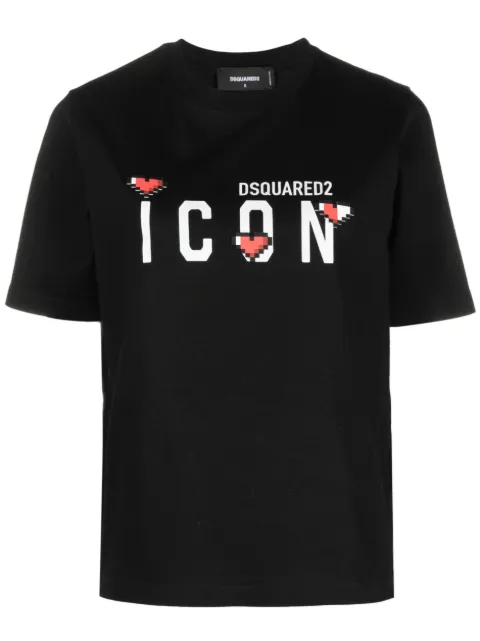 DSQUARED2 logo-print cotton T-shirt Women