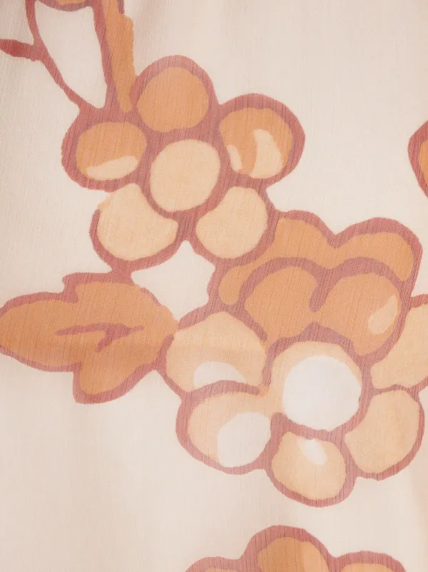 ETRO Berry-print Kaftan Dress | Orange | FARFETCH