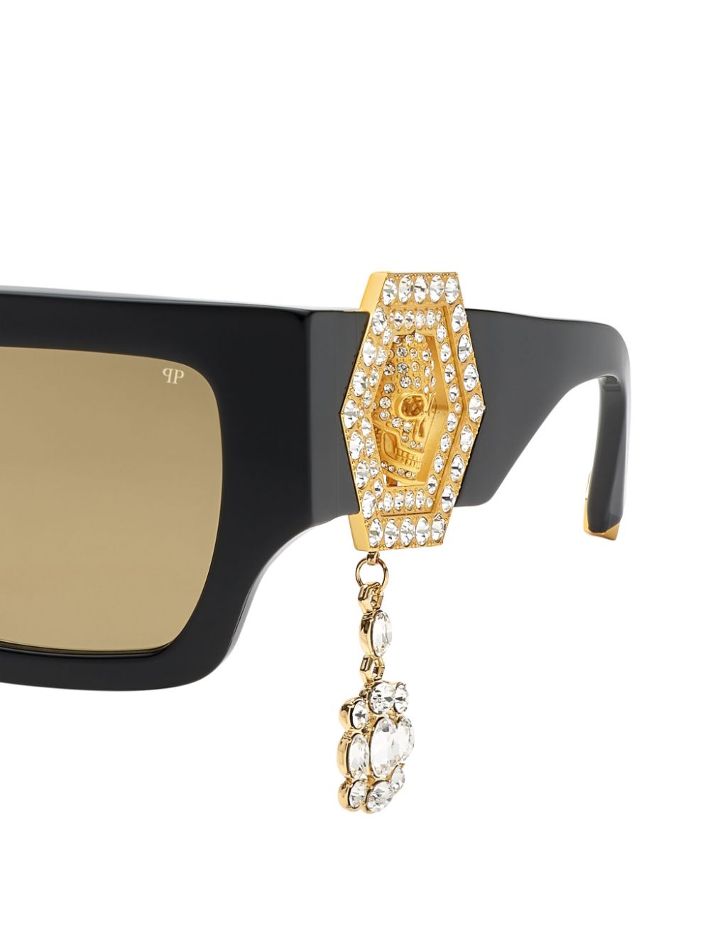 Philipp Plein Square Exclusive logo-plaque sunglasses Women