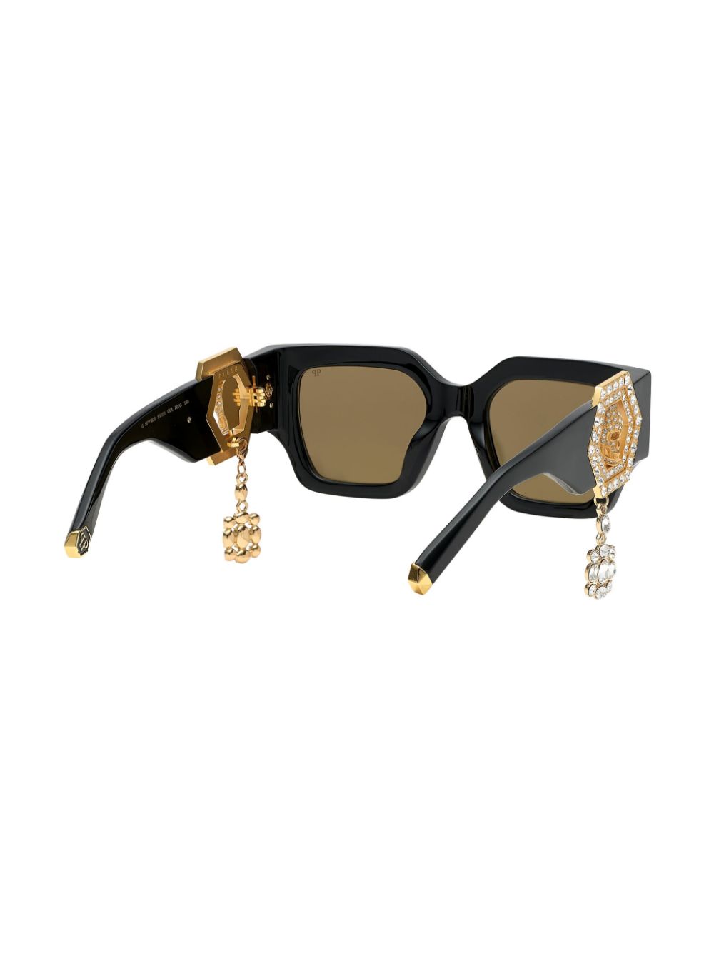 Philipp Plein Square Exclusive logo-plaque sunglasses Women