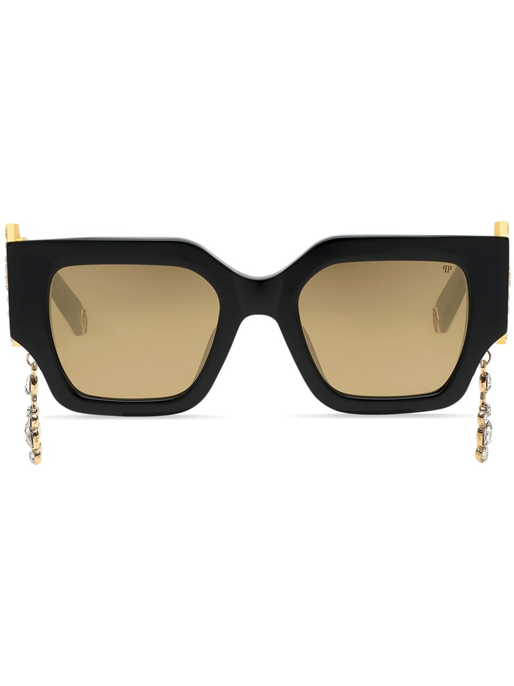 Philipp Plein Square Exclusive logo-plaque sunglasses Women