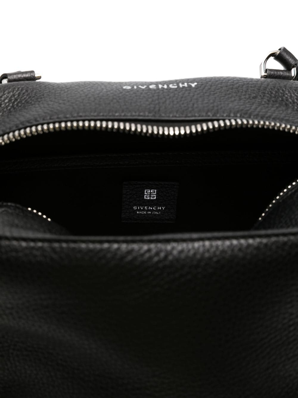 Shop Givenchy Small Pandora Leather Crossbody Bag In Schwarz