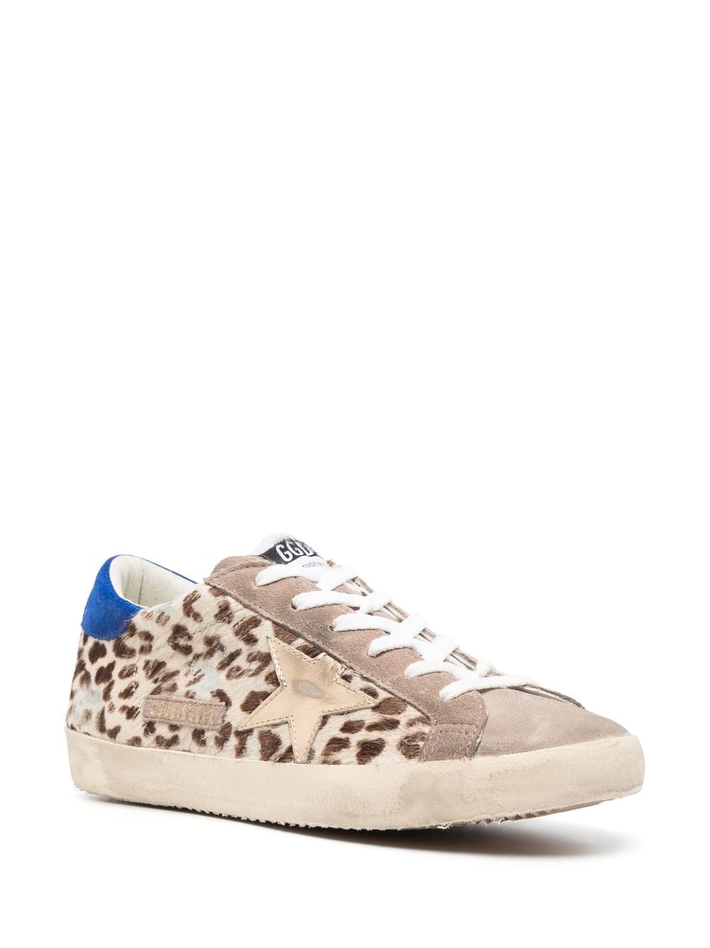 Image 2 of Golden Goose star-patch lace-up sneakers