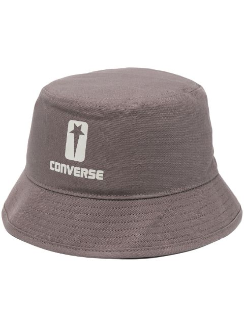 Converse - x DRKSHW logo-print bucket hat