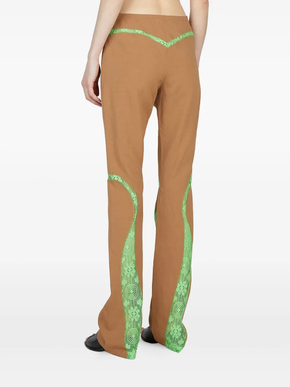 Kiko Kostadinov Dana broek Bruin