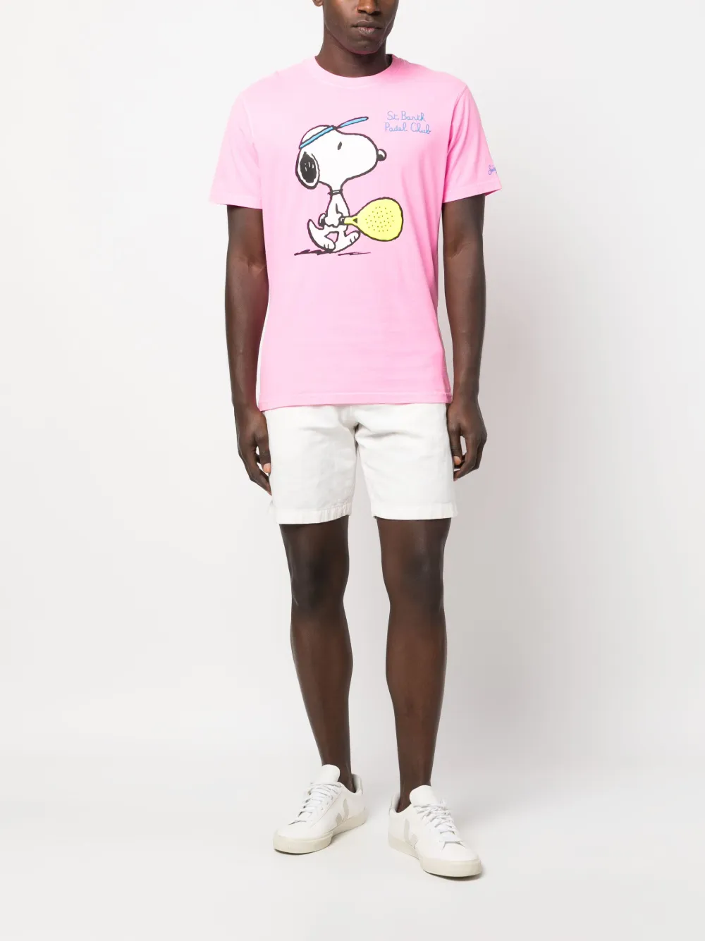 MC2 Saint Barth x Snoopy graphic-print T-shirt - Roze