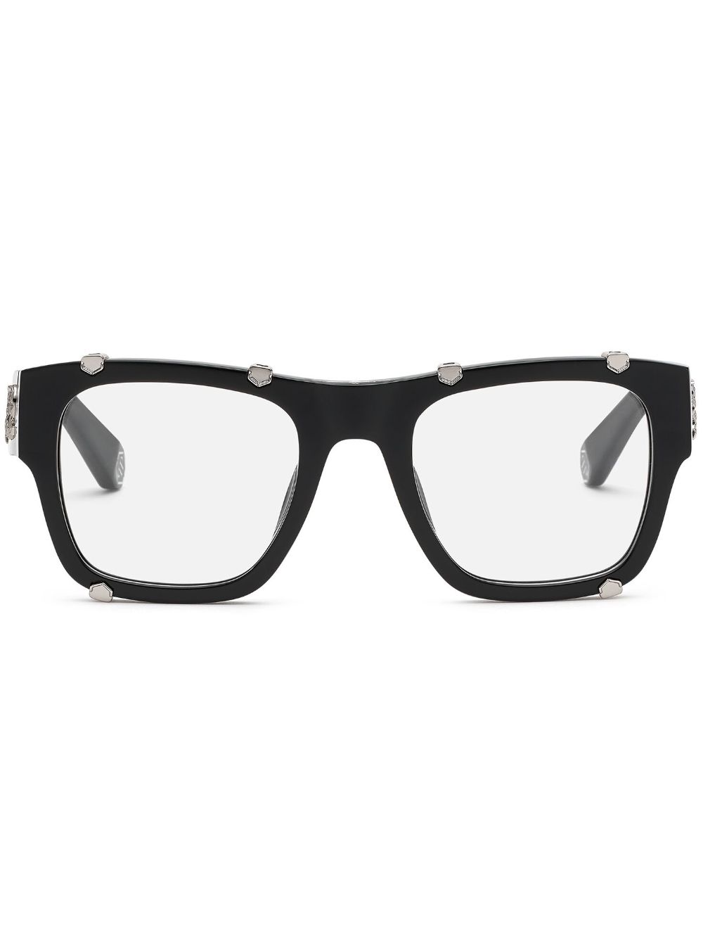 Philipp Plein Icon Hexagon square-frame glasses