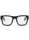 Philipp Plein Eyewear Icon Hexagon square-frame glasses - Black