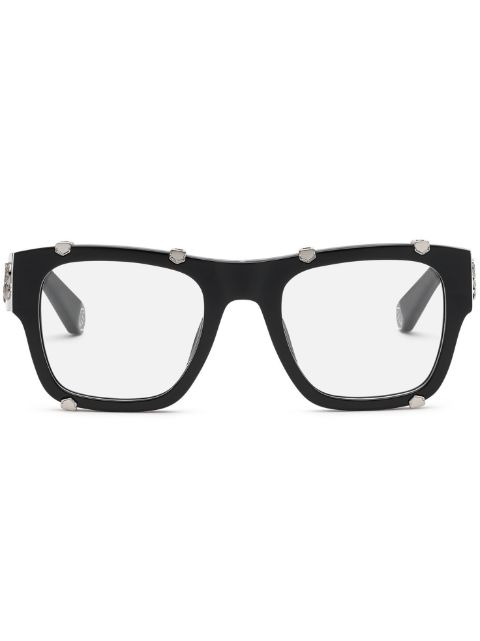 Philipp Plein Icon Hexagon square-frame glasses Women