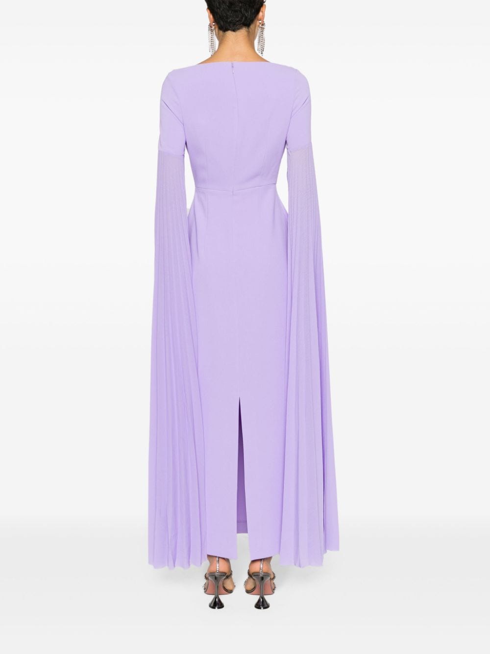 Shop Solace London The Grace Maxi Dress In Purple