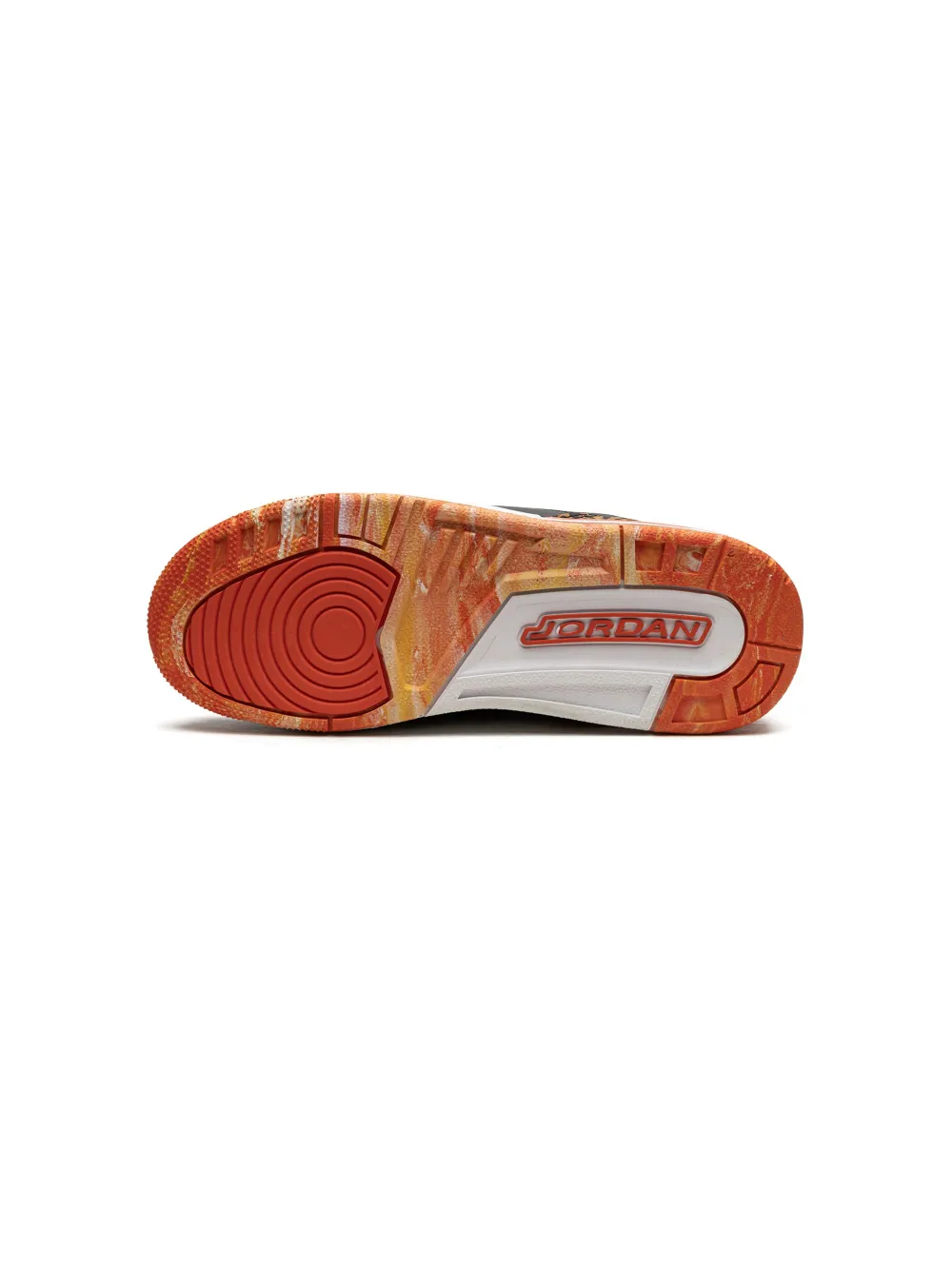 Jordan Kids "Jordan 3 Retro Kumquat sneakers" Zwart