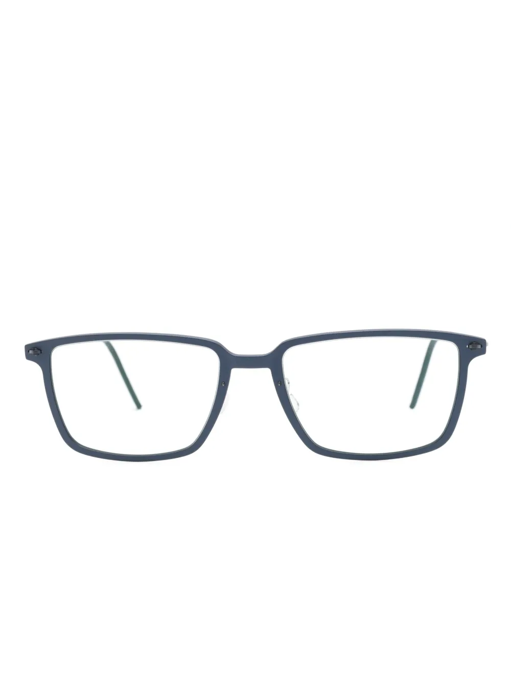 Lindberg Rectangle-frame Titanium Glasses In Blue | ModeSens