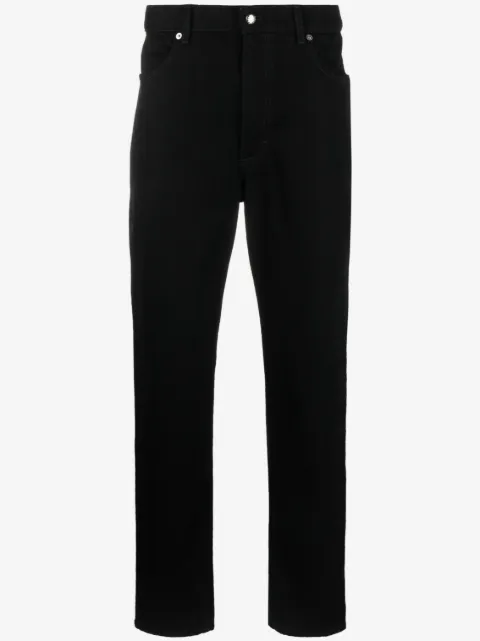 Eckhaus Latta mid-rise straight-leg jeans
