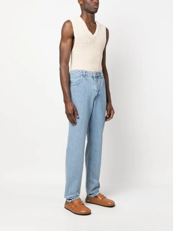 【関税込み】Eckhaus Latta ブルー ストレートレッグ ジーンズ 28310993_58345792_600.jpg