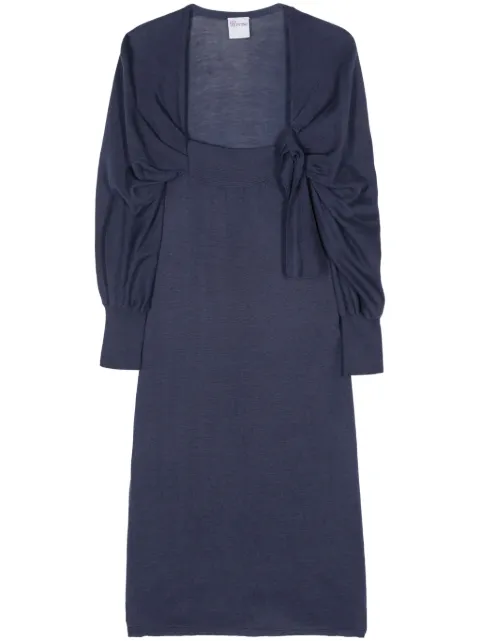 Valentino Garavani Pre-Owned فستان ميدي منسوج من الألفينيات