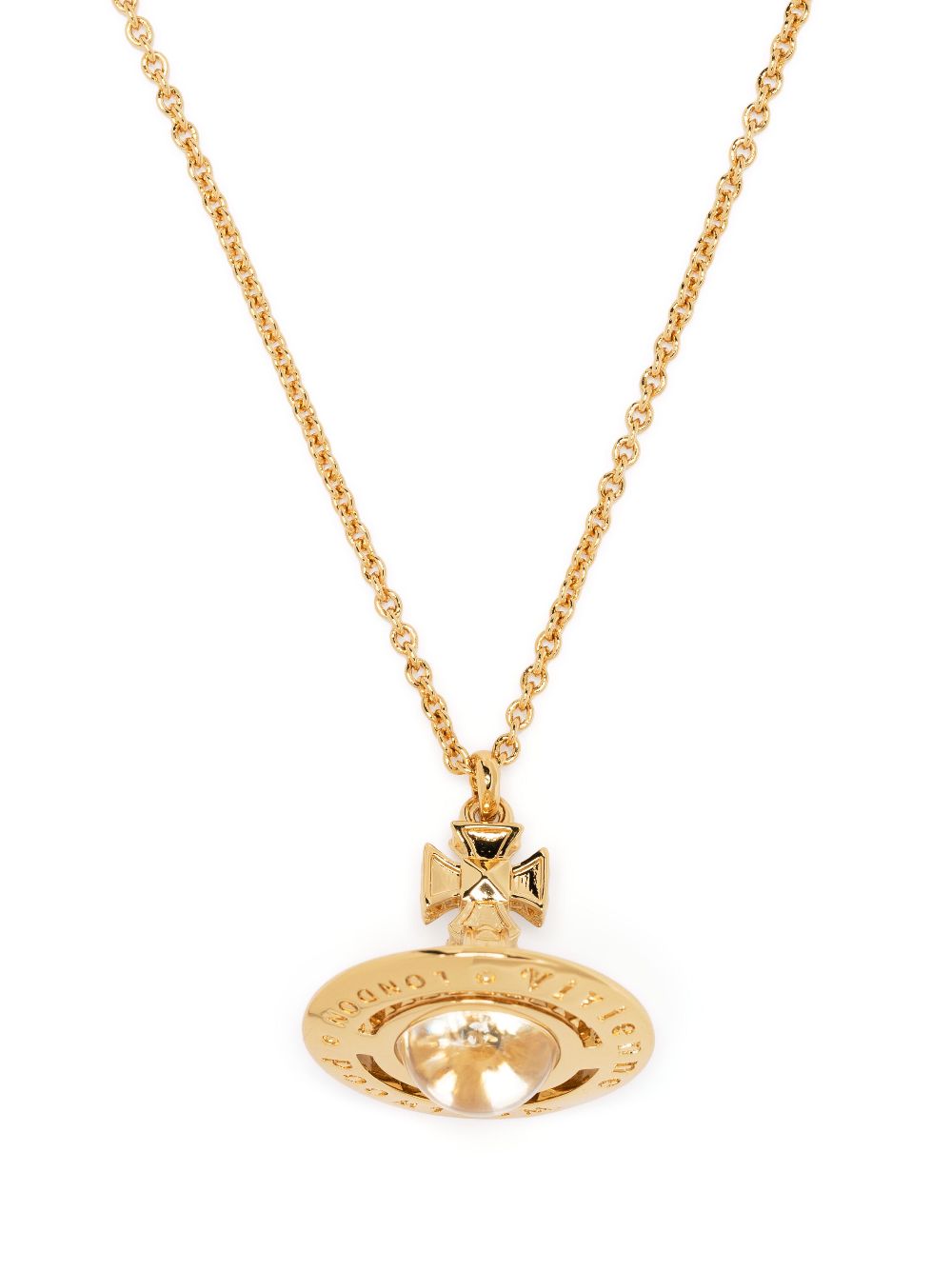 Vivienne Westwood Orb Pendant Chain Necklace - Farfetch