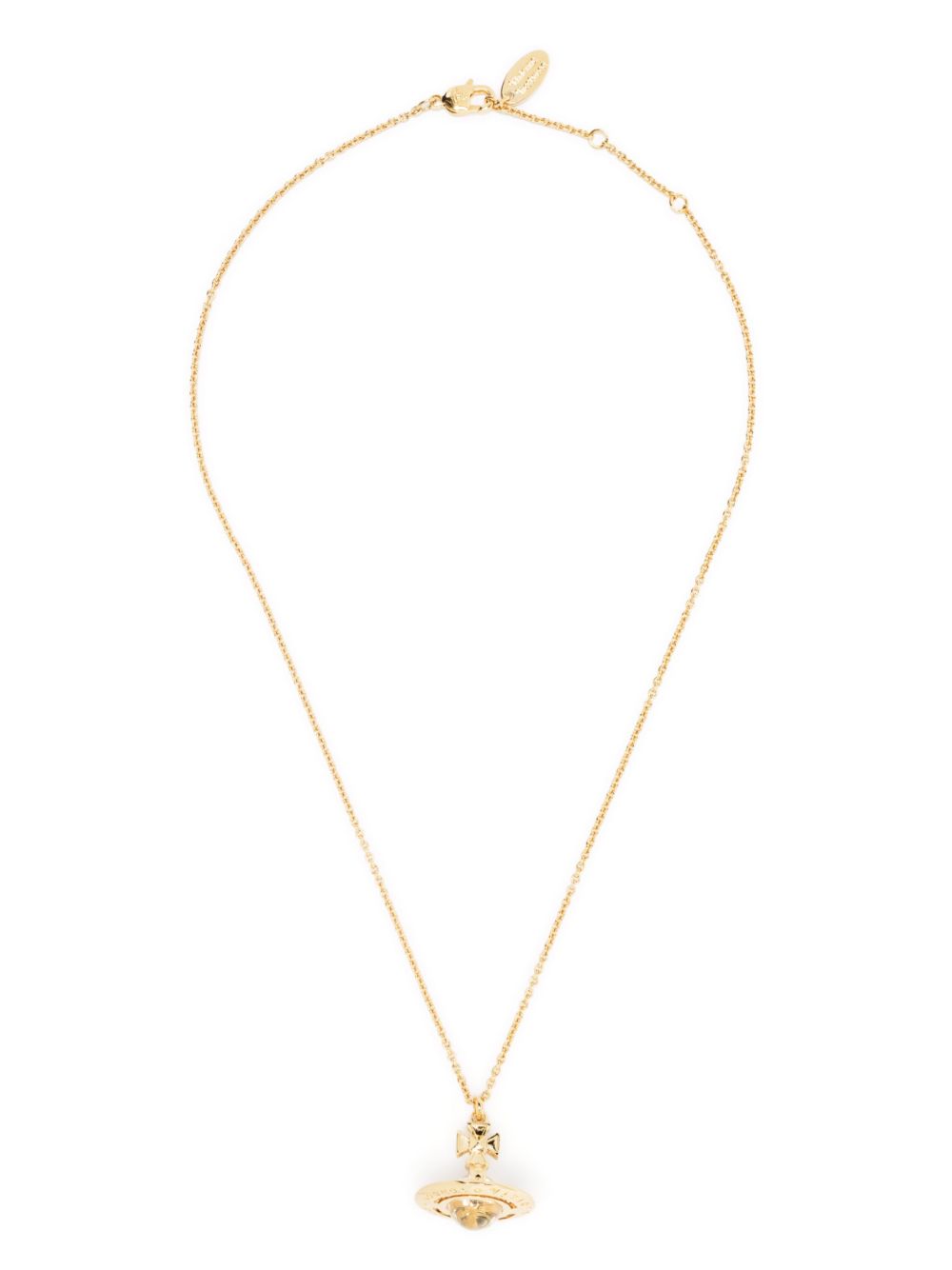 Vivienne Westwood Orb Pendant Chain Necklace - Farfetch