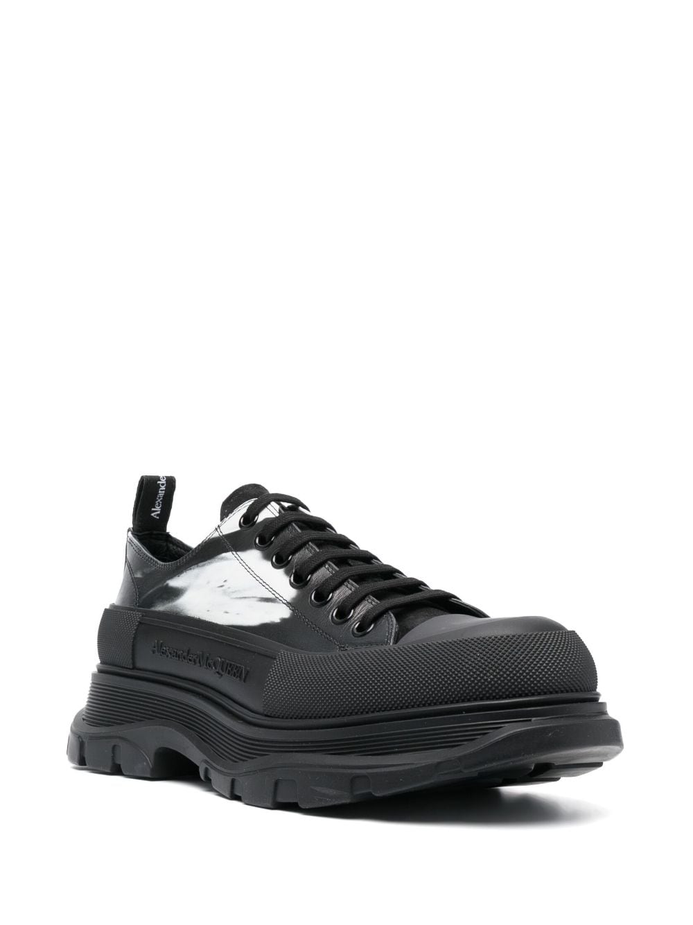 Alexander McQueen Tread Slick low-top sneakers - Zwart