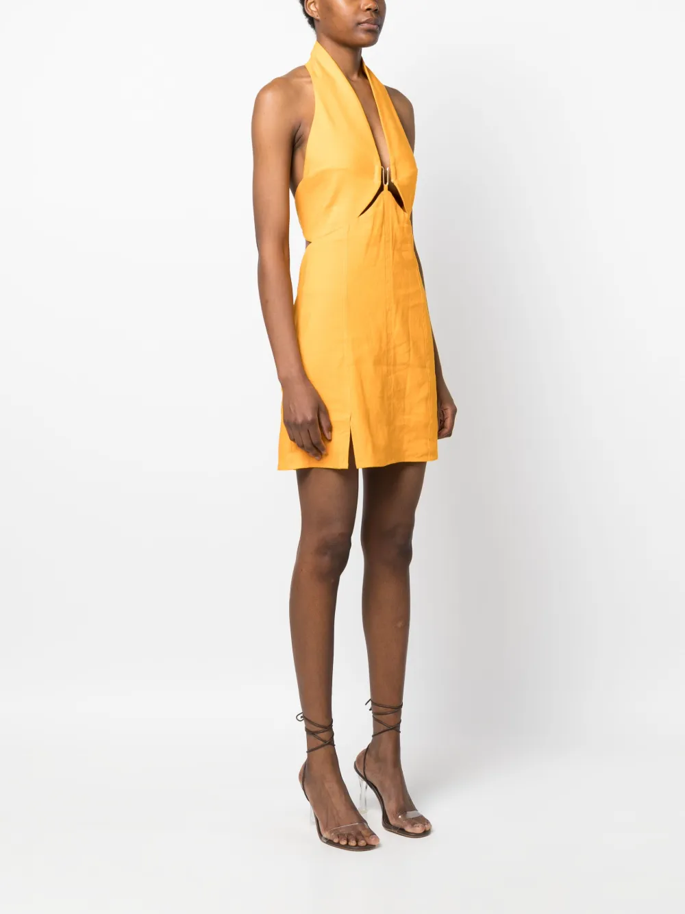 Cult Gaia Rumi Halterneck Mini Dress Farfetch
