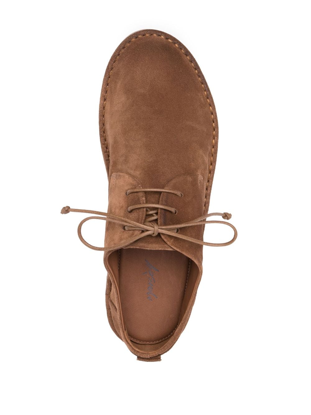 Shop Marsèll Sancrispa Alta Pomice Derby Shoes In Brown