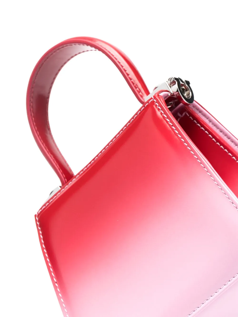 Ferragamo Iconic Top Handle Bag In Red ModeSens