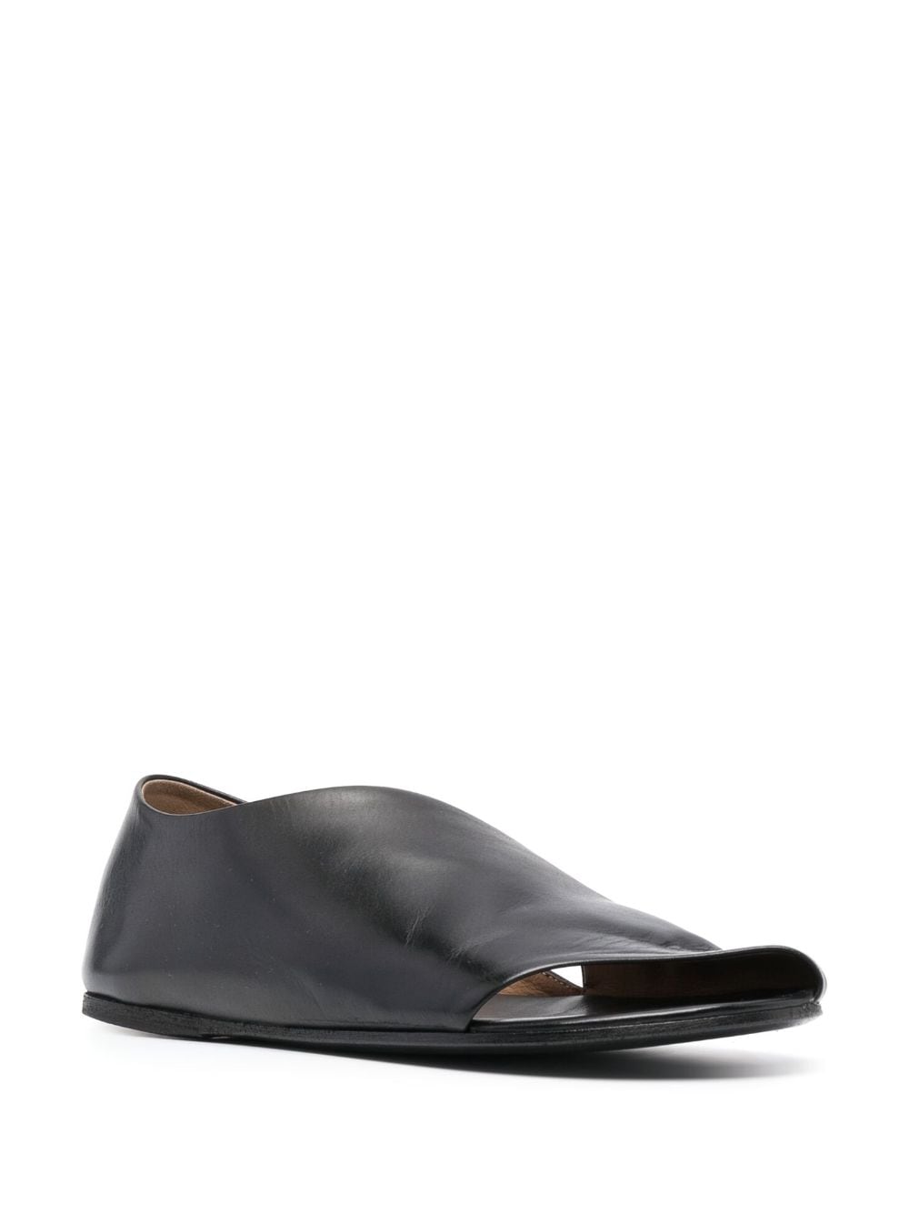 Marsèll Arsella leather sandals - Zwart