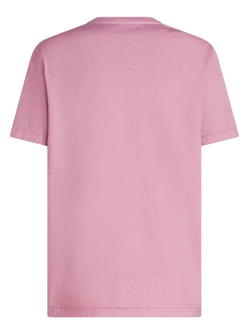 Tシャツ・カットソー ETRO SS24 Logo embroidery t-shirt (WRJB0006AC036 N0000) Etro - Blue t-shirt with logo embroidery WRJB0006AC036