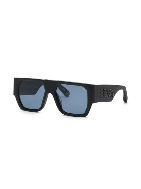 Philipp Plein oversize square-frame sunglasses PACAMES0174PXV086N - 1