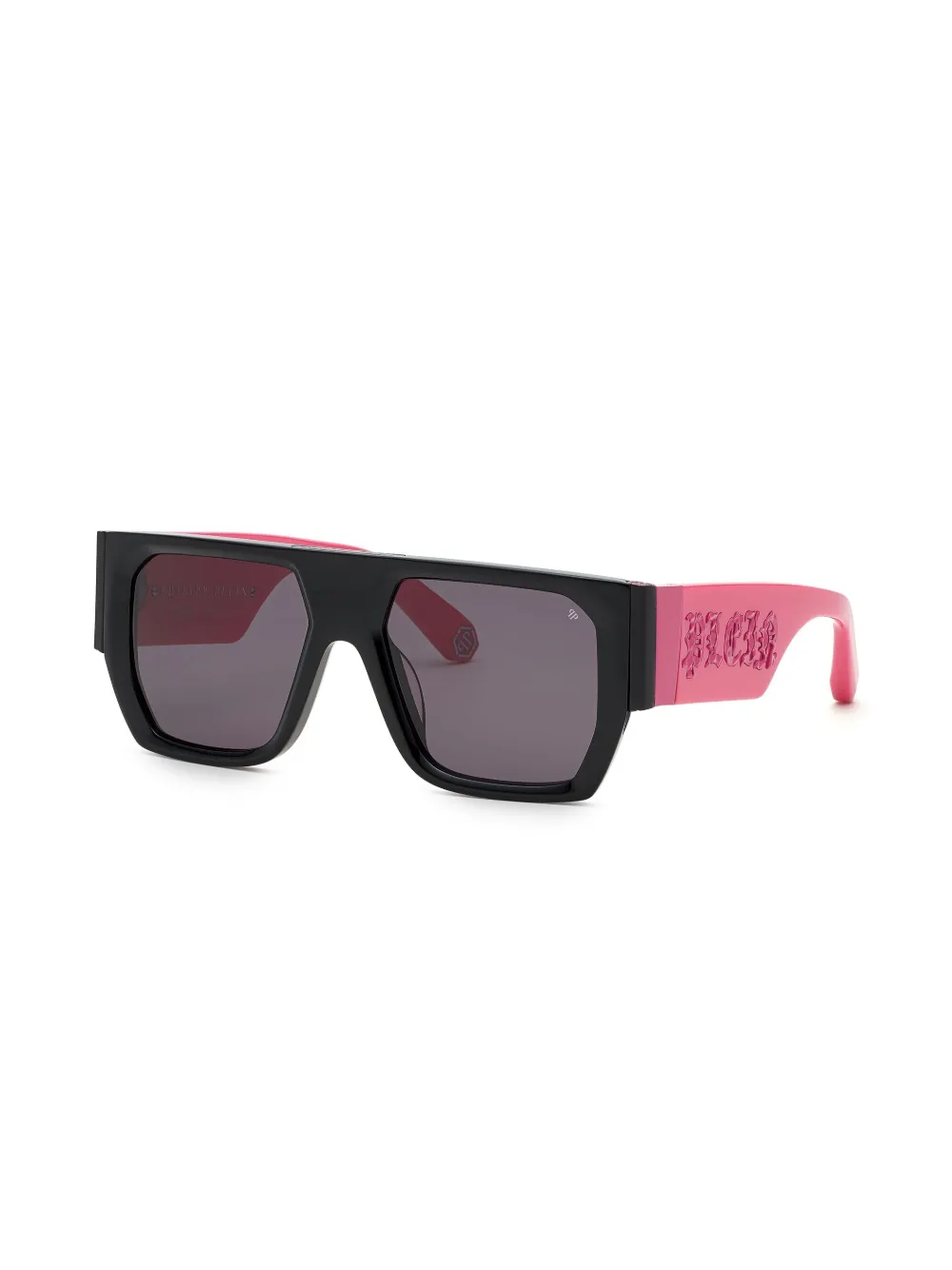 Philipp Plein oversize square-frame sunglasses - Zwart