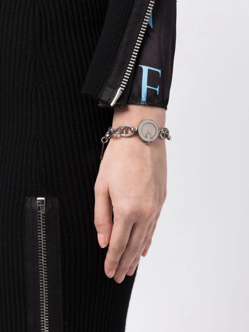 Gucci Pre-Owned 1990-2000s pre-owned horloge - Zilver