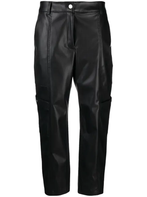 BOSS - mid-rise tapered trousers