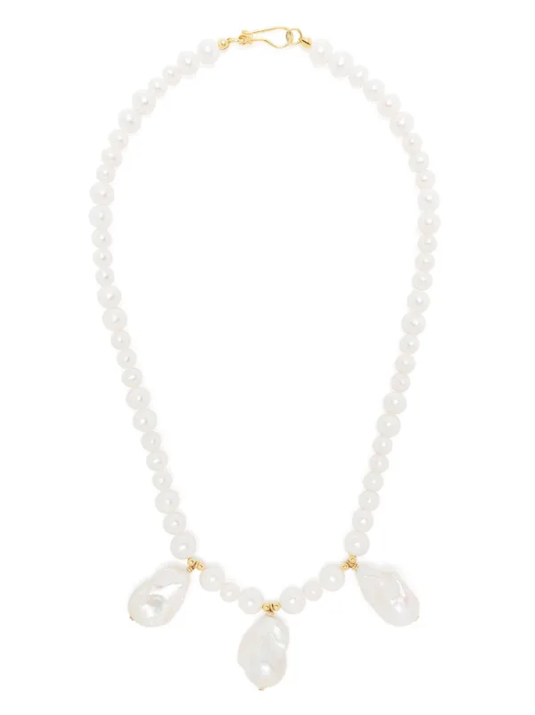 A Sinner In Pearls Fireball パール ネックレス | ホワイト | FARFETCH JP