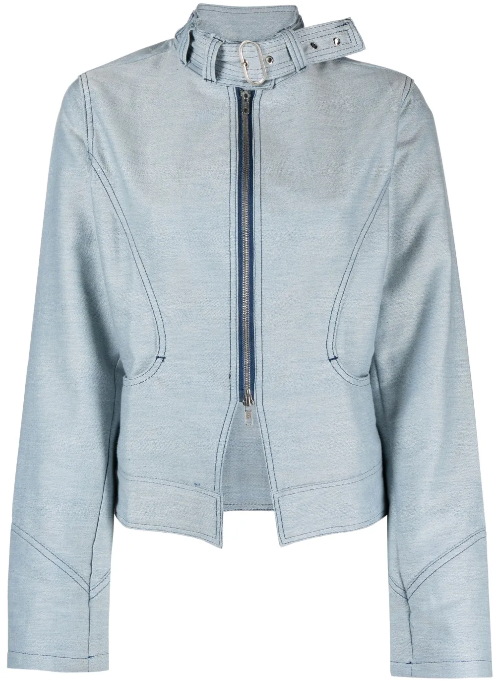 Masha Popova Denim jack Blauw