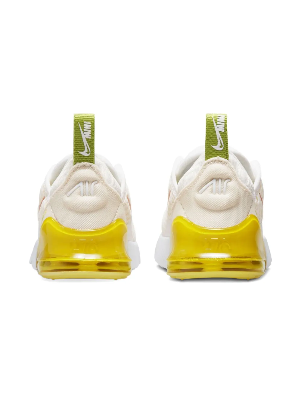 Nike Kids Air Max 270 "White Yellow Strike" sneakers