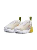 Nike Kids Air Max 270 ""White/Yellow Strike"" sneakers