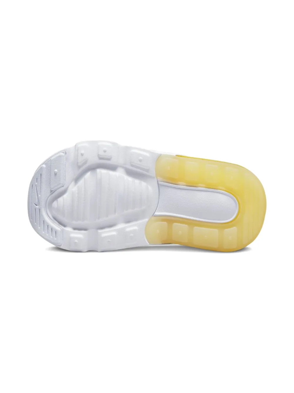 Nike Kids Air Max 270 "White Yellow Strike" sneakers