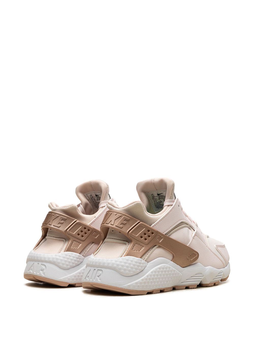 Shop Nike Air Huarache "light Soft Pink/shimmer White" Sneakers