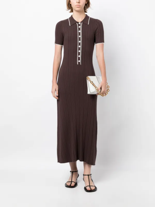anna quan brown dress Penelope | Showcasing a feminine strapless