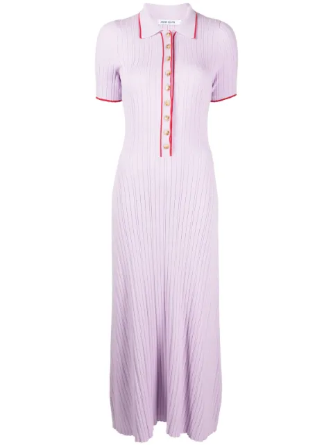 Anna Quan Penelope contrasting-trim knitted dress