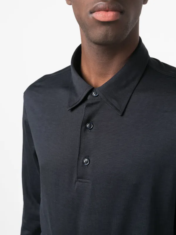 Brioni long sleeve polo on sale