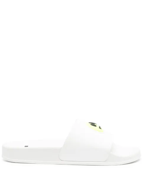 BARROW - logo-print flat slides