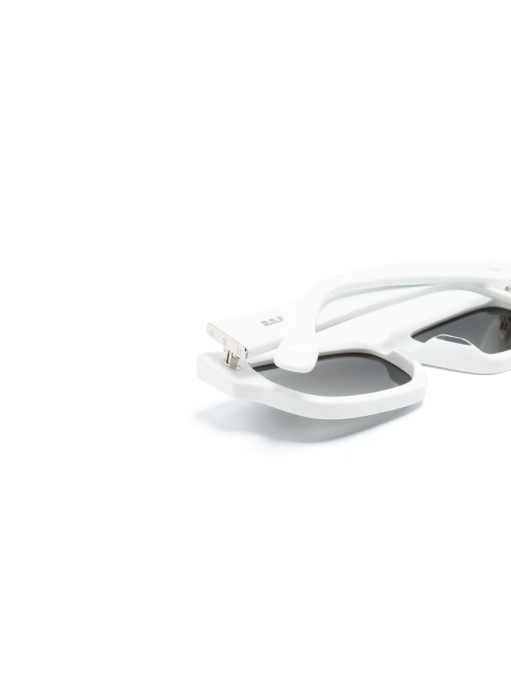 Shop Retrosuperfuture Roma Rectangular-frame Sunglasses In White