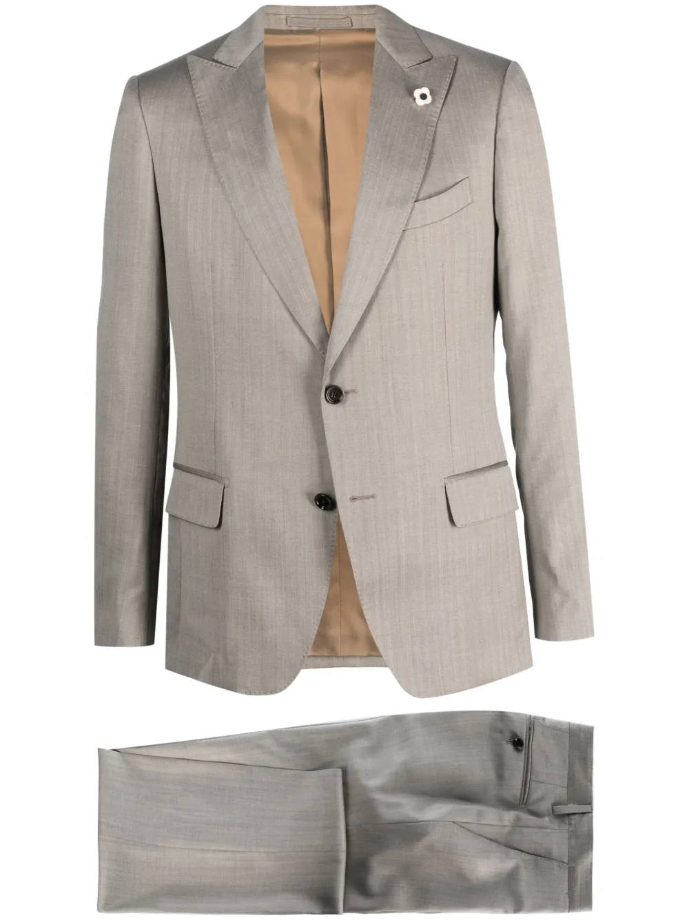 Lardini single-breasted suit